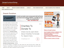 Tablet Screenshot of donatefurniturepickup.org